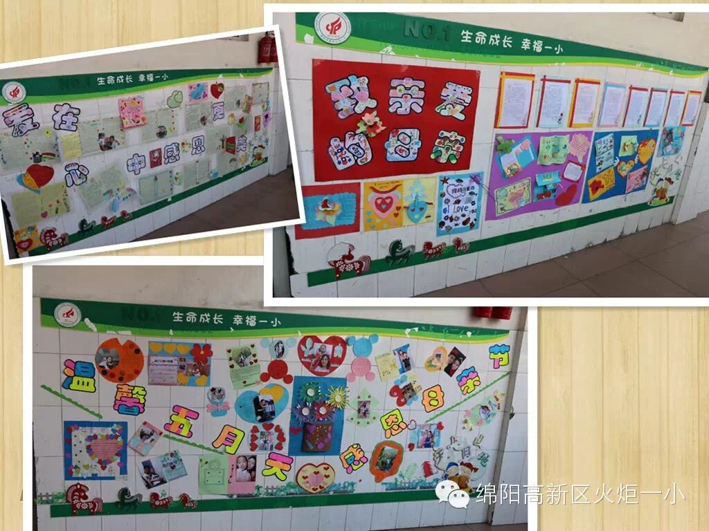 【火一动态】2015年春第二期班级室外墙展评活动