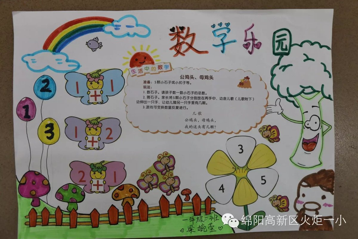 【竞赛节速递5】数学小报展评活动