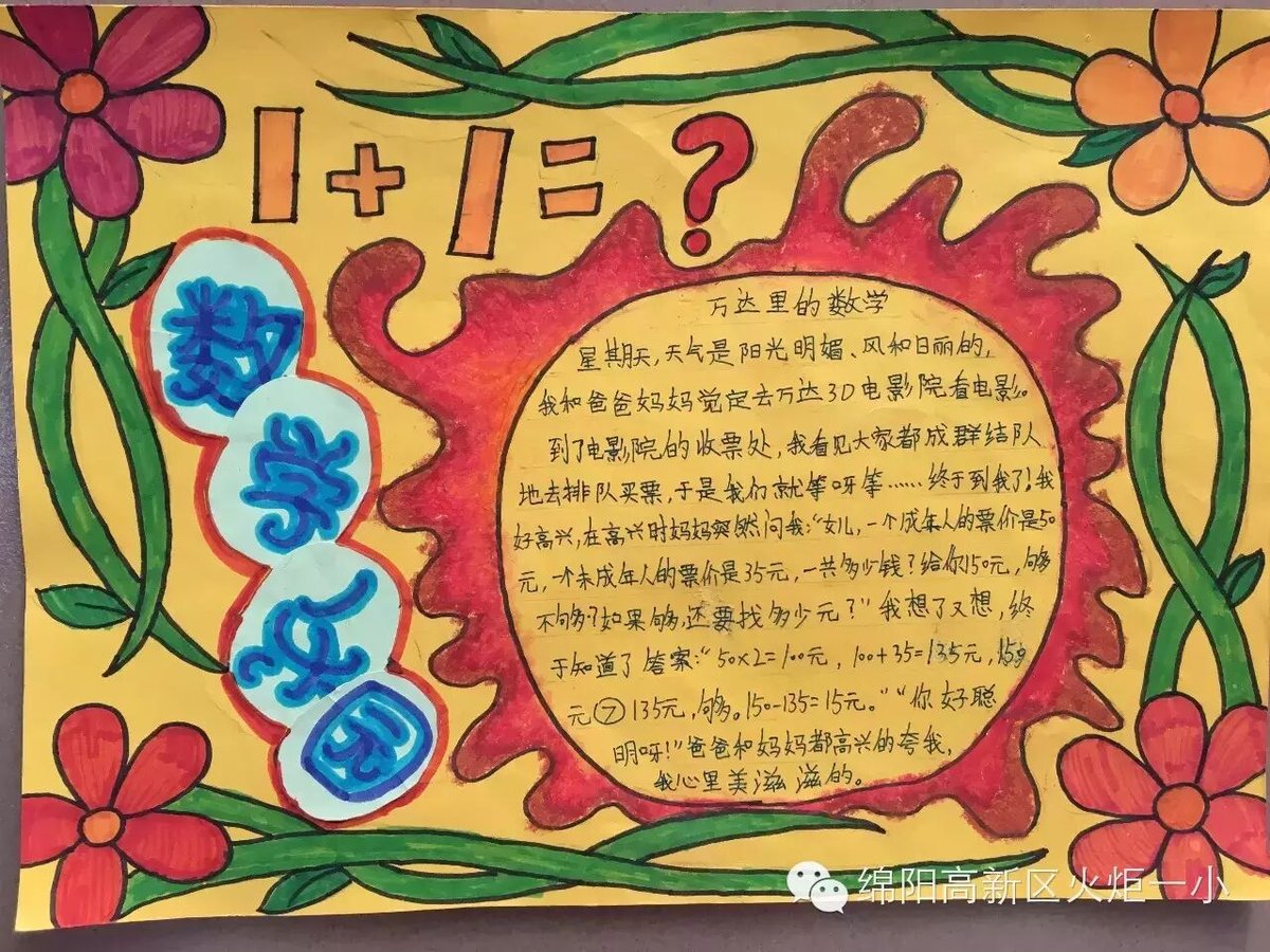 【竞赛节速递５】数学小报展评活动