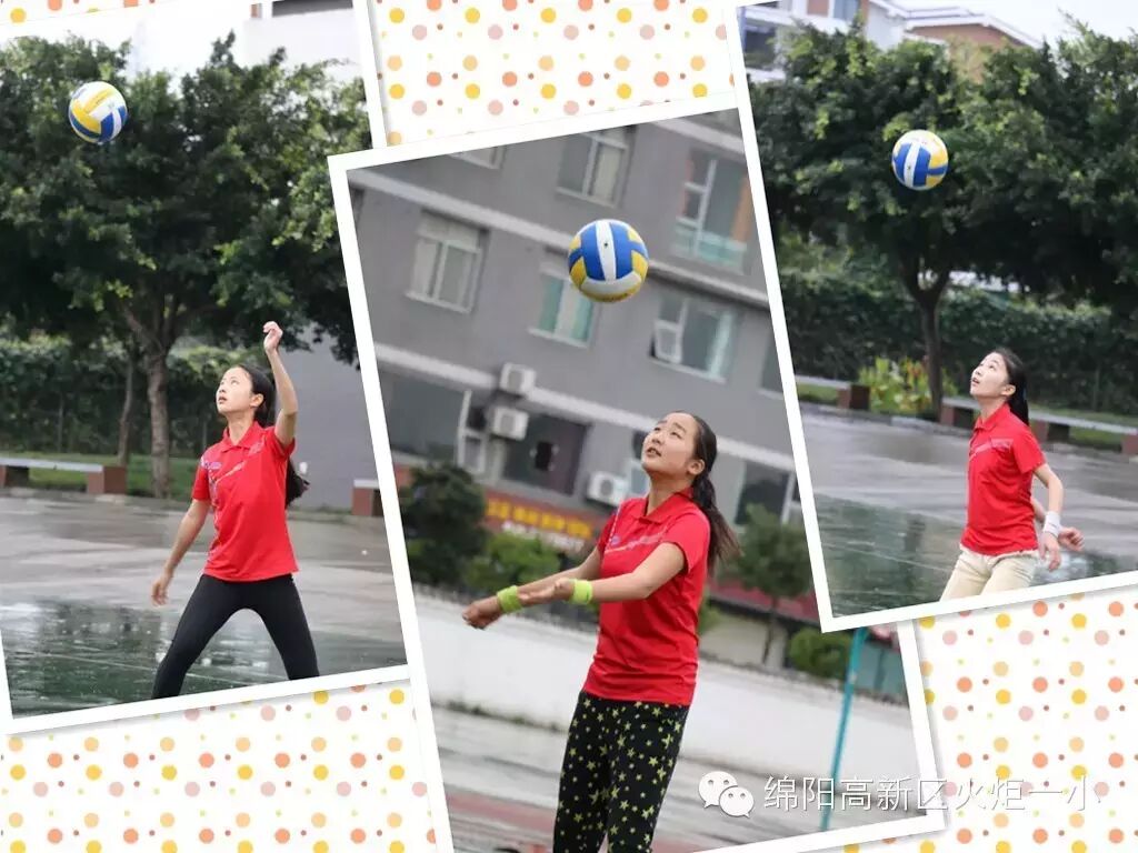 【2、排球赛场写真】 与球共舞的排球美少女