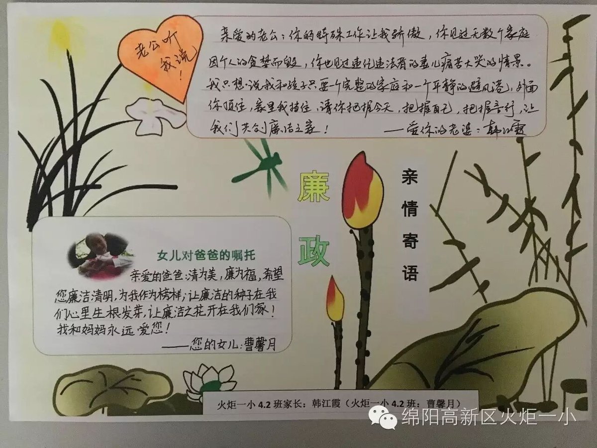 【火一廉洁文化进校园系列活动】探寻最美“家风”、内涵“家规”、最全“家谱”活动