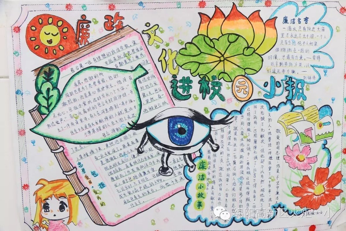 廉洁文化主题室外墙展评