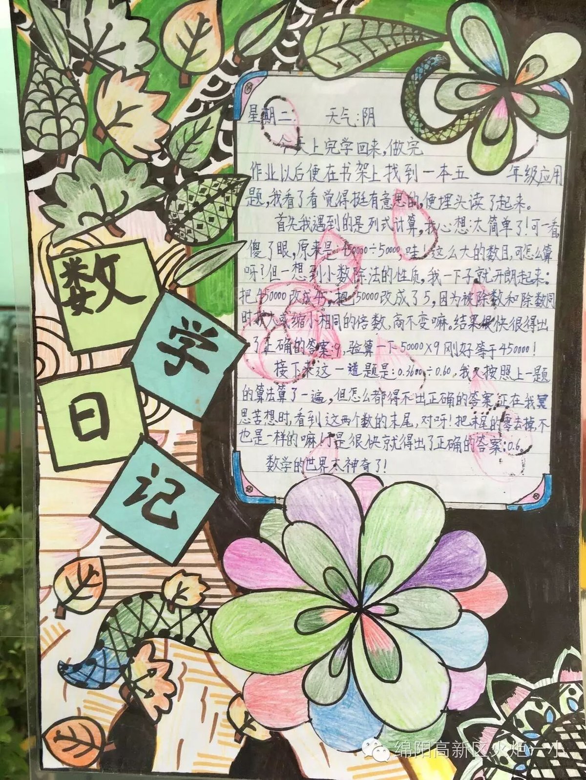 【竞赛节速递5】数学小报展评活动