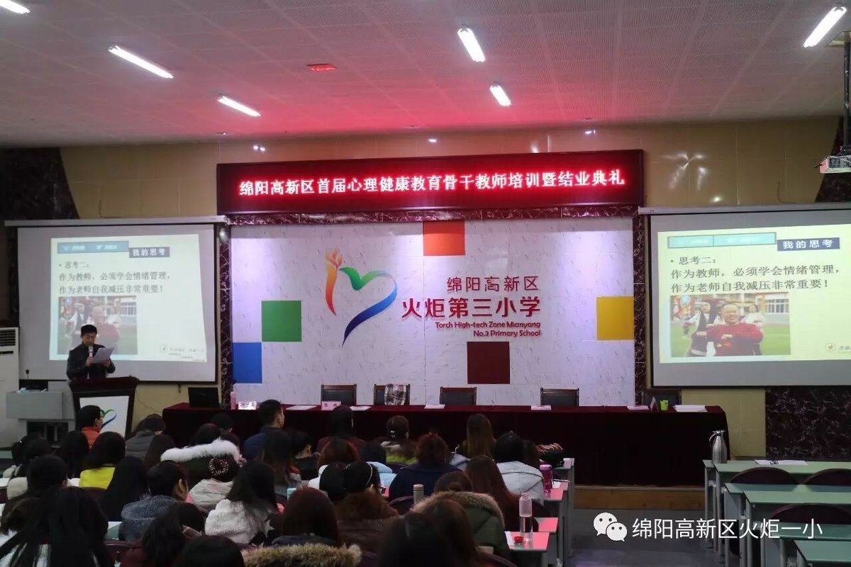 【火一动态】凌良建老师在全区心理健康教育骨干教师培训暨结业典礼上作心得汇报