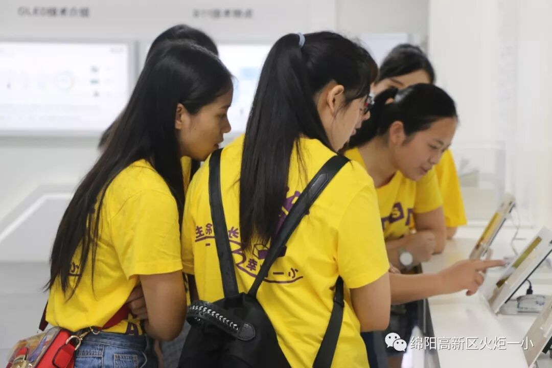 【火一动态】 “自豪高新人 走进京东方“教师工会活动