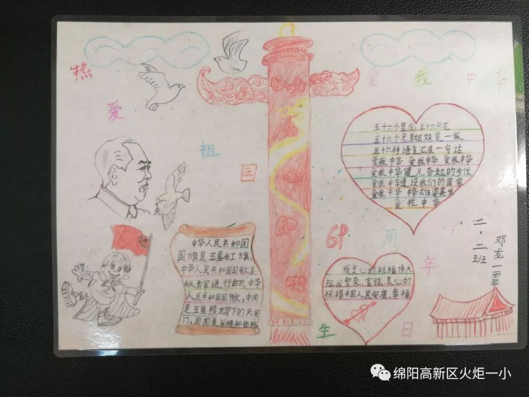 【火一动态】祖国妈妈,我爱您!——火炬一小学生国庆实践活动