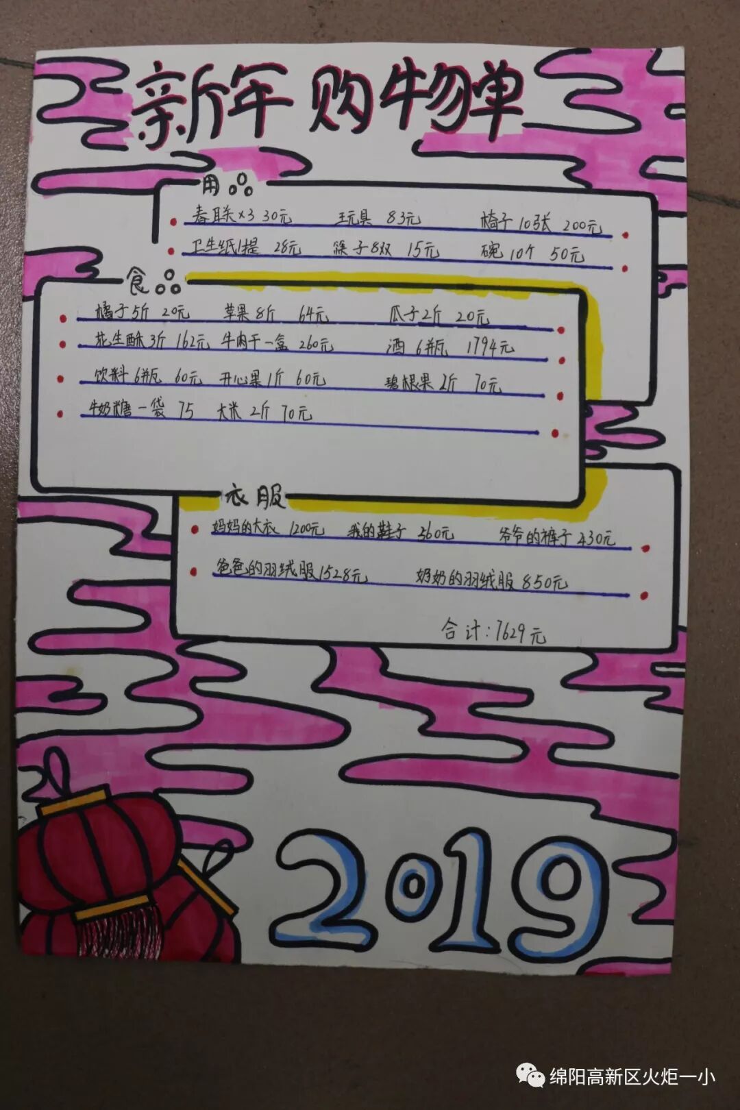 【火一动态】缤纷假期，童心飞扬——2019年春寒假实践作业展评