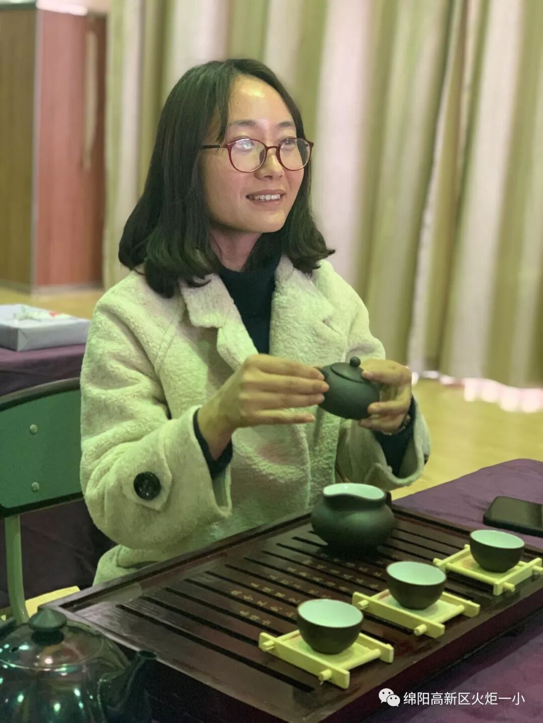【火一动态】品⼀缕茶香，悟幸福味道——火炬一小“三.八”节教师生活课程