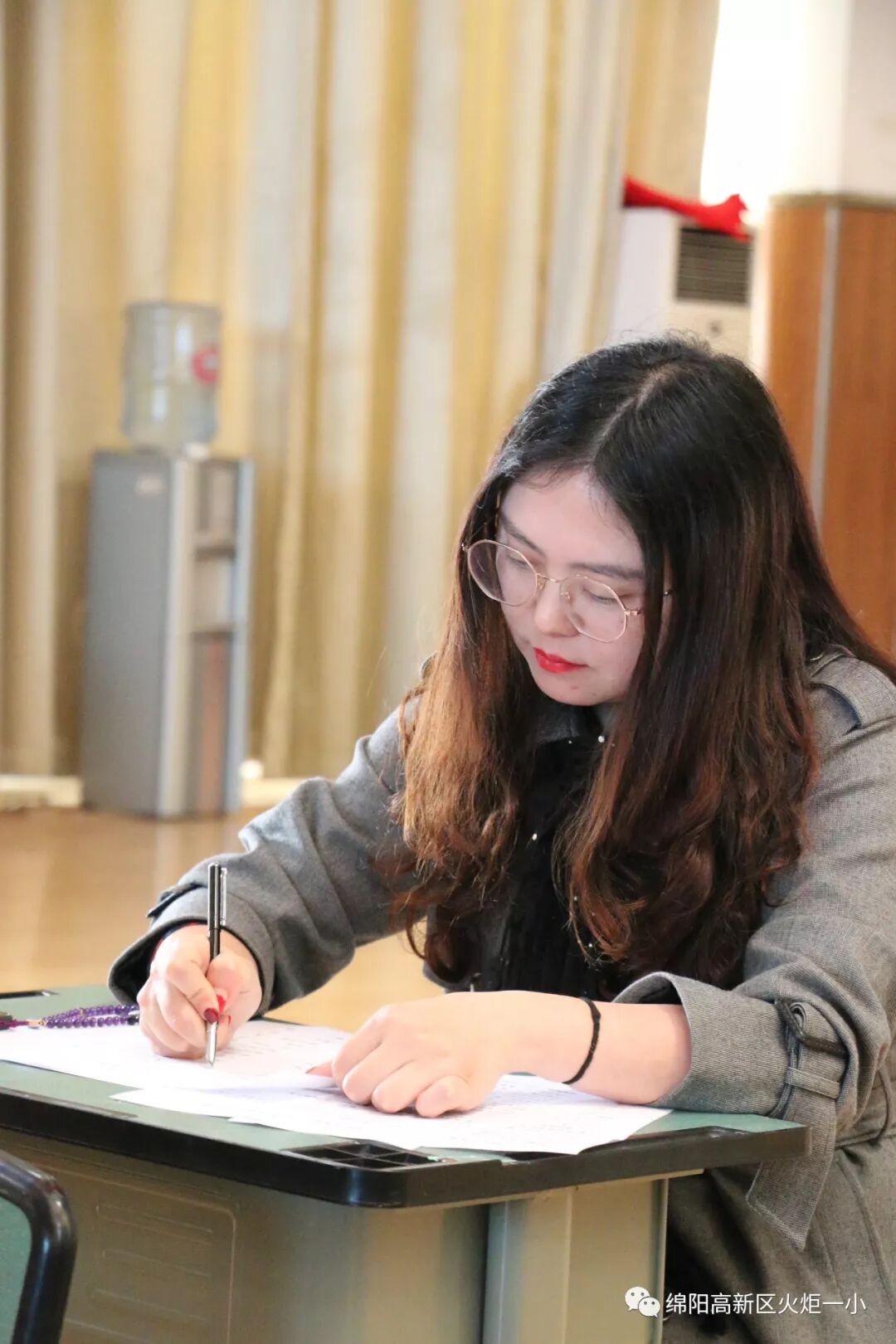 【火一动态】练就一手好字——教师成长课程之硬笔书法培训