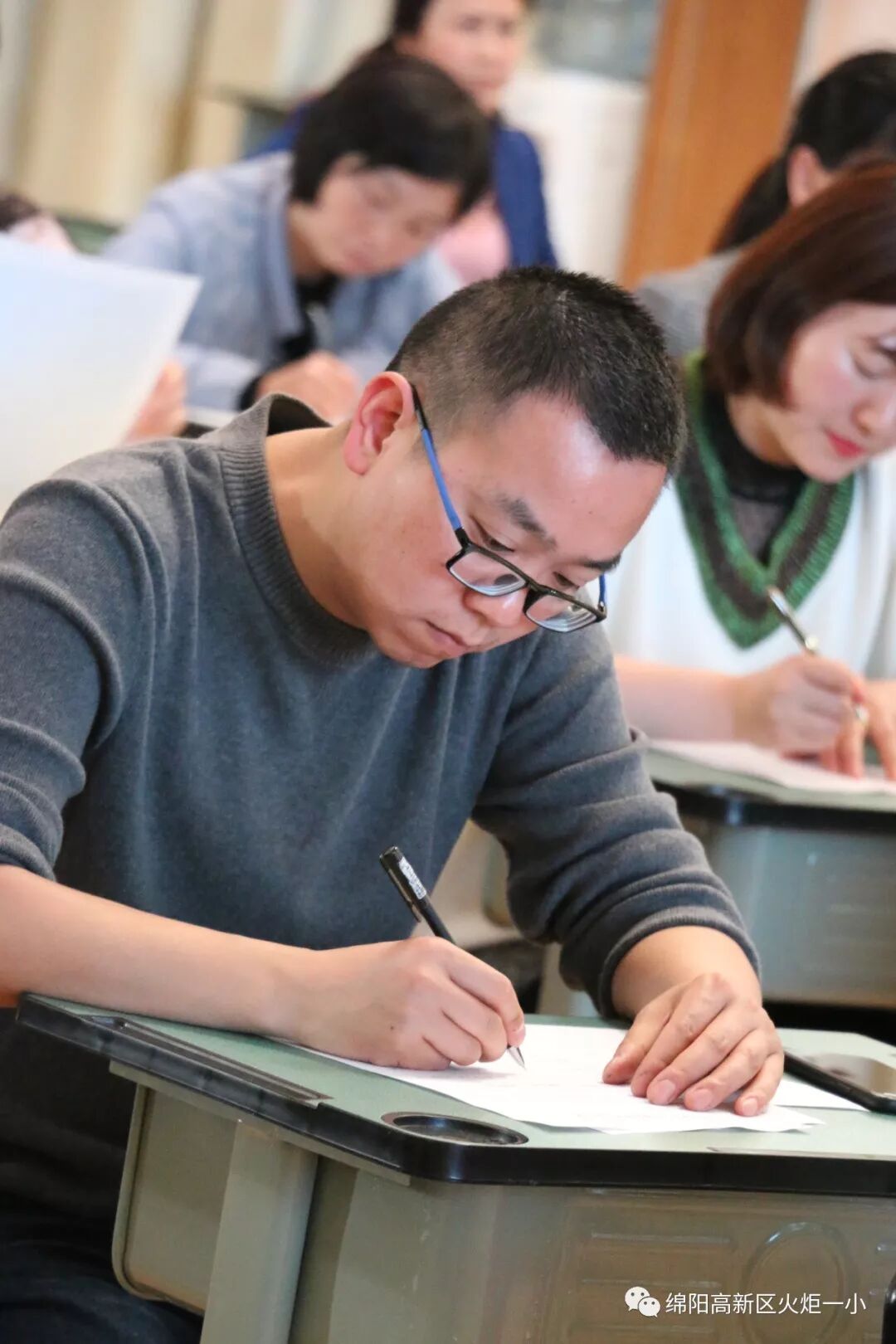 【火一动态】练就一手好字——教师成长课程之硬笔书法培训