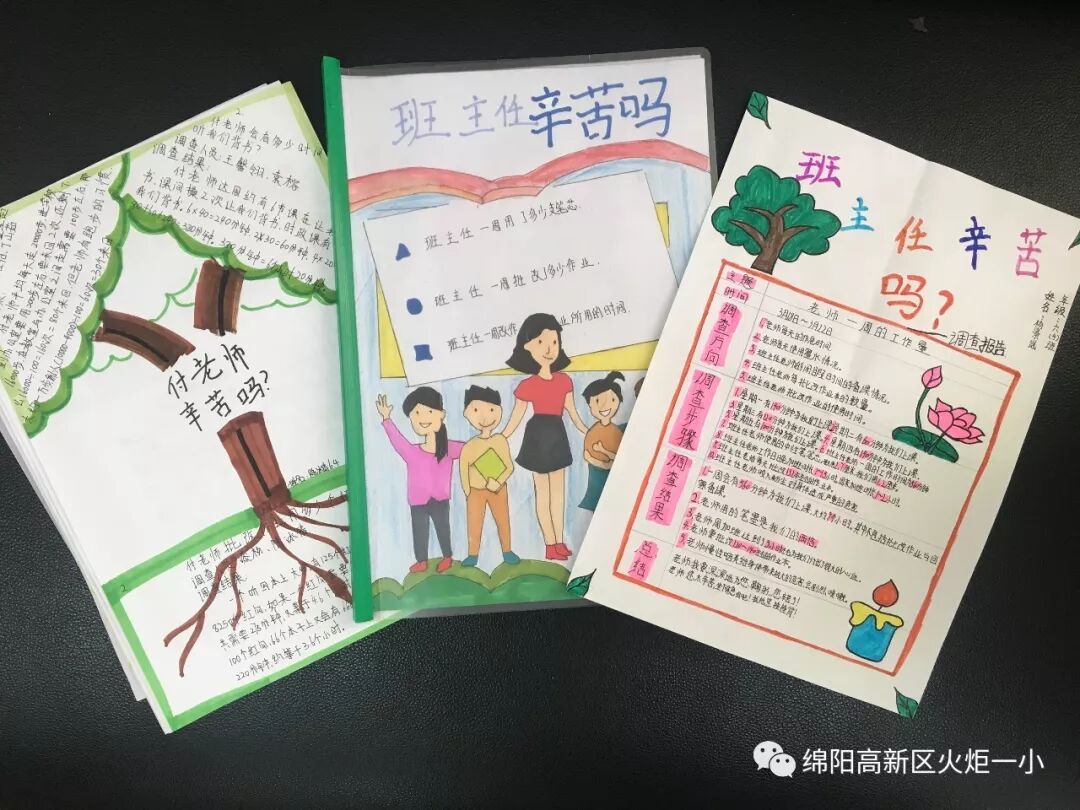 【火一班主任节】“特别的爱给特别的您”五六年级实践活动展播
