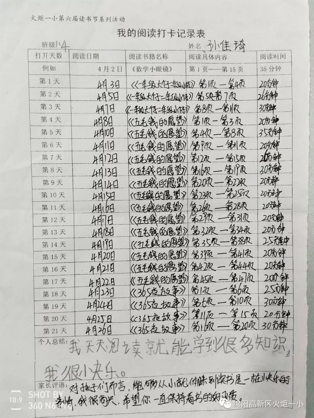 【火一读书节】21天阅读打卡，让阅读成为习惯