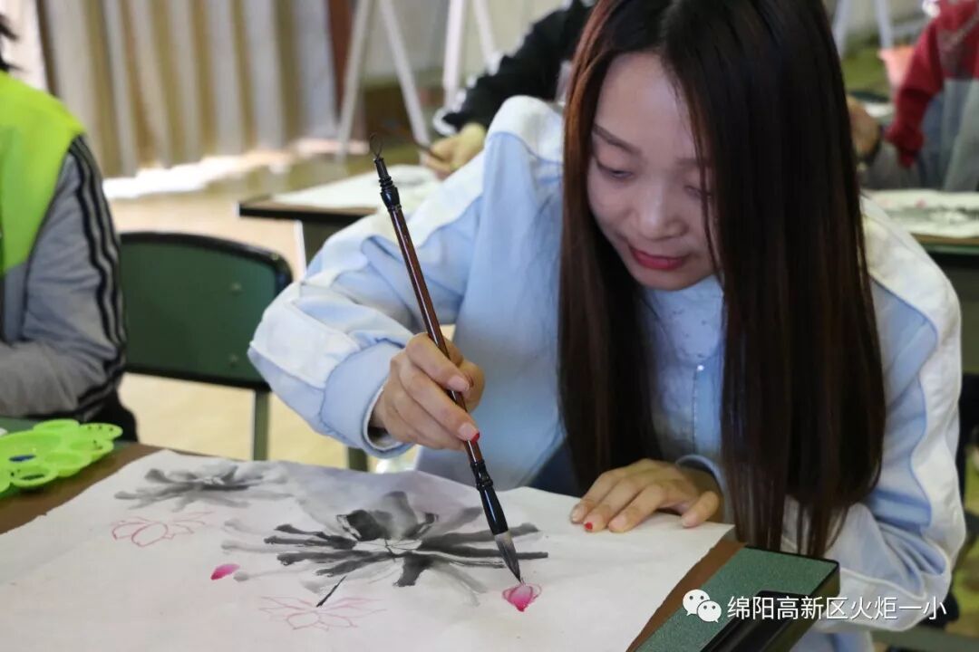 【火一动态】“水墨飘香”中国画 ——教师成长课程之国画基础培训