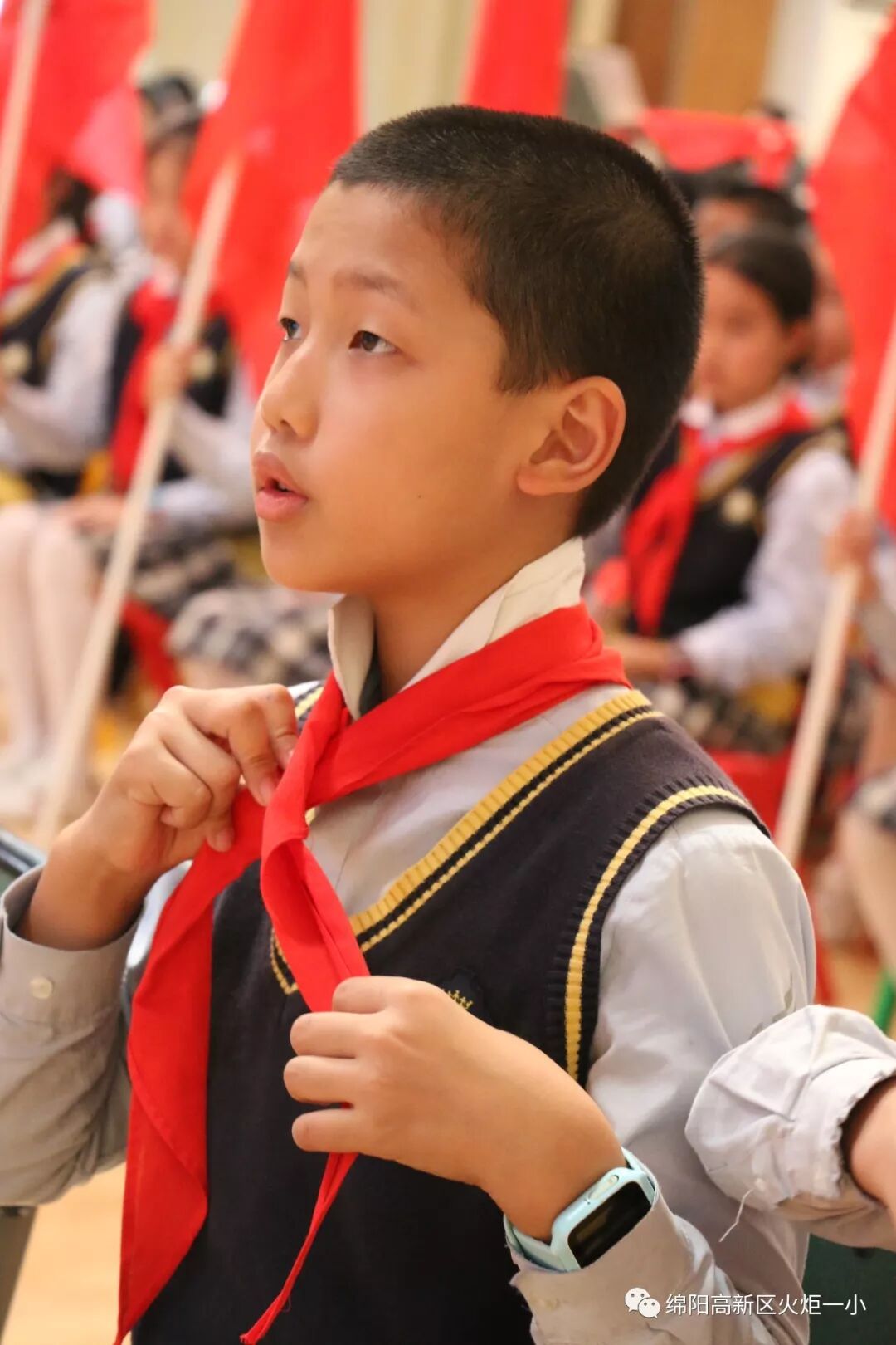【火一动态】 红领巾心向党,争做新时代好少年 ——建队日主题系列活动