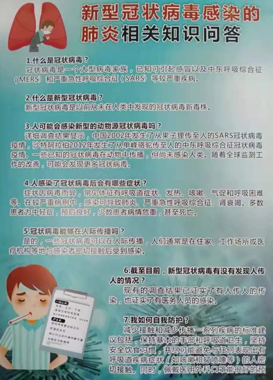【火一动态】不可不知——新型冠状病毒感染的肺炎相关知识问答