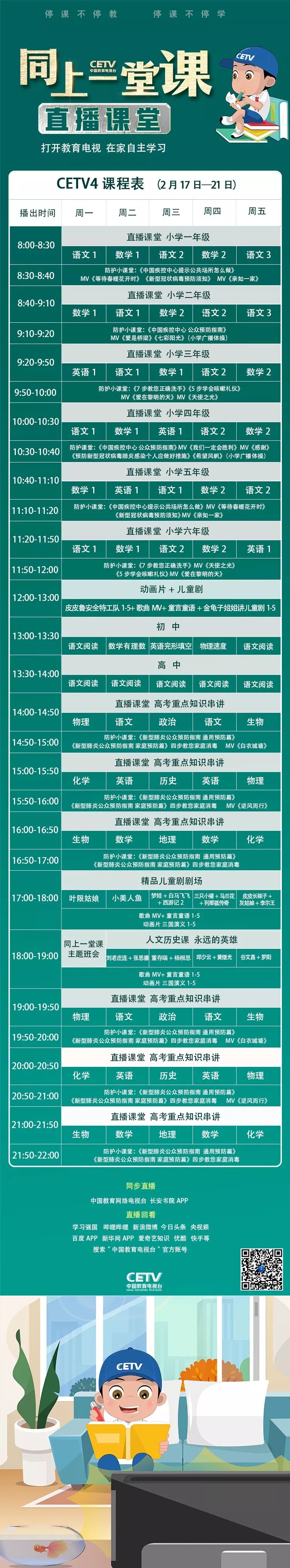【火一动态】教育部推荐:这些中小学课程资源,免费开放!