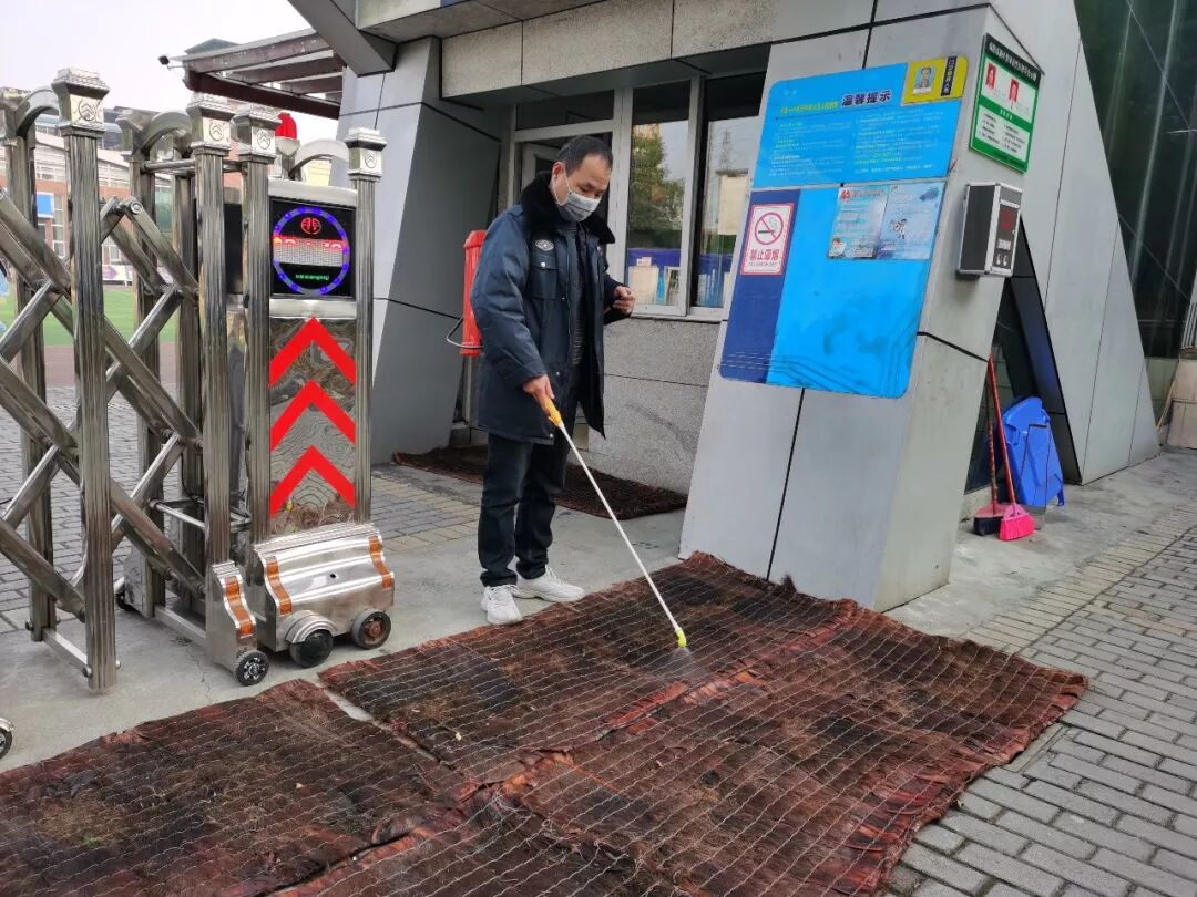 【火一动态】市区督查组督查视导我校疫情防控和开学准备工作