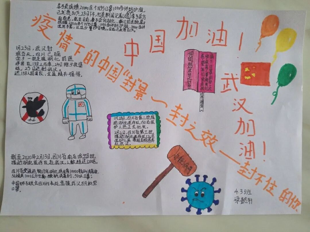 【火一“T（主题）R（探究）I（整合）”课程 1 】四年级主题式课程——疫情下“封”景
