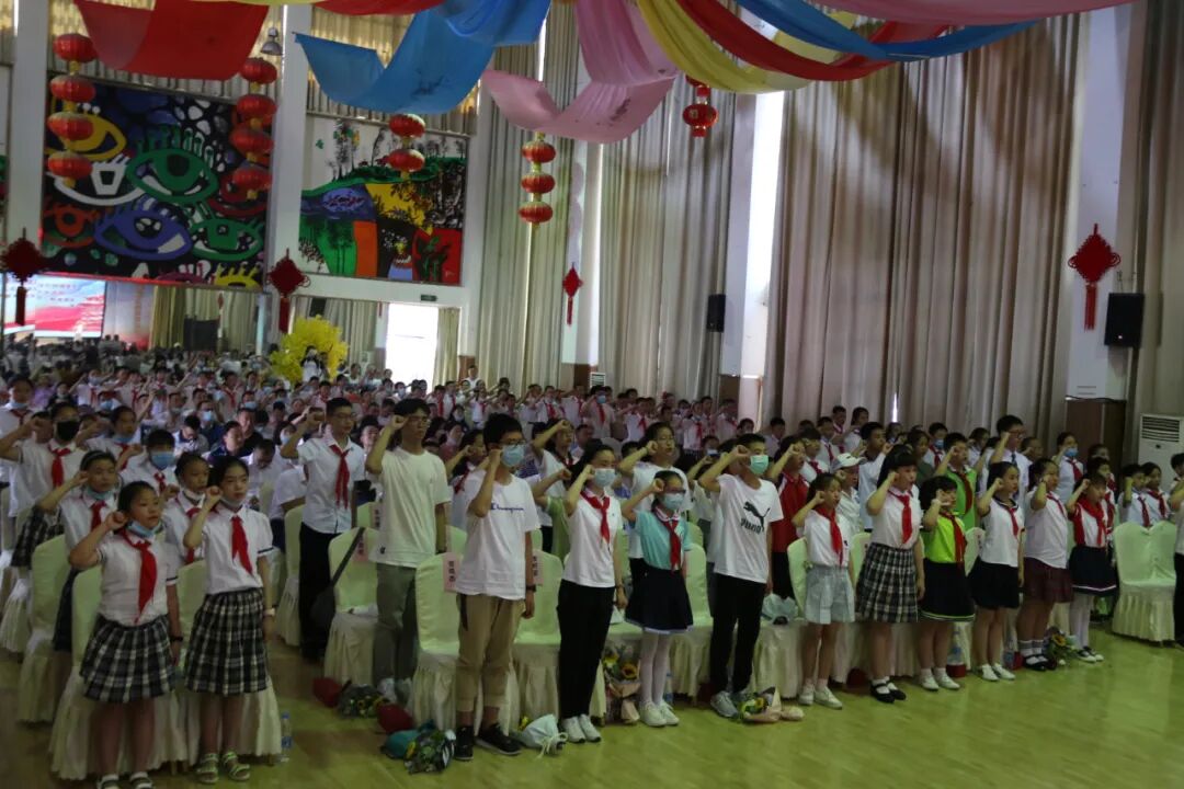 【火一动态】绵阳市2020年第一批暨高新区“新时代好少年”先进事迹发布活动在我校隆重举行