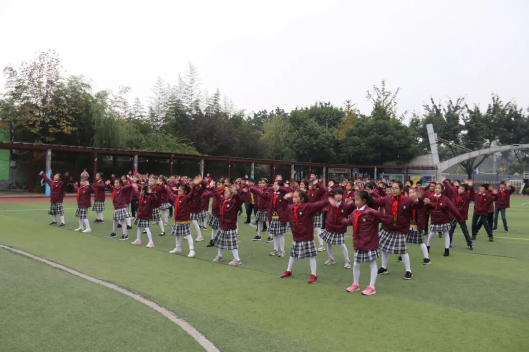 【火一体育节】无韵律 · 不少年丨四--六年级课间操创编展示|体质健康测试