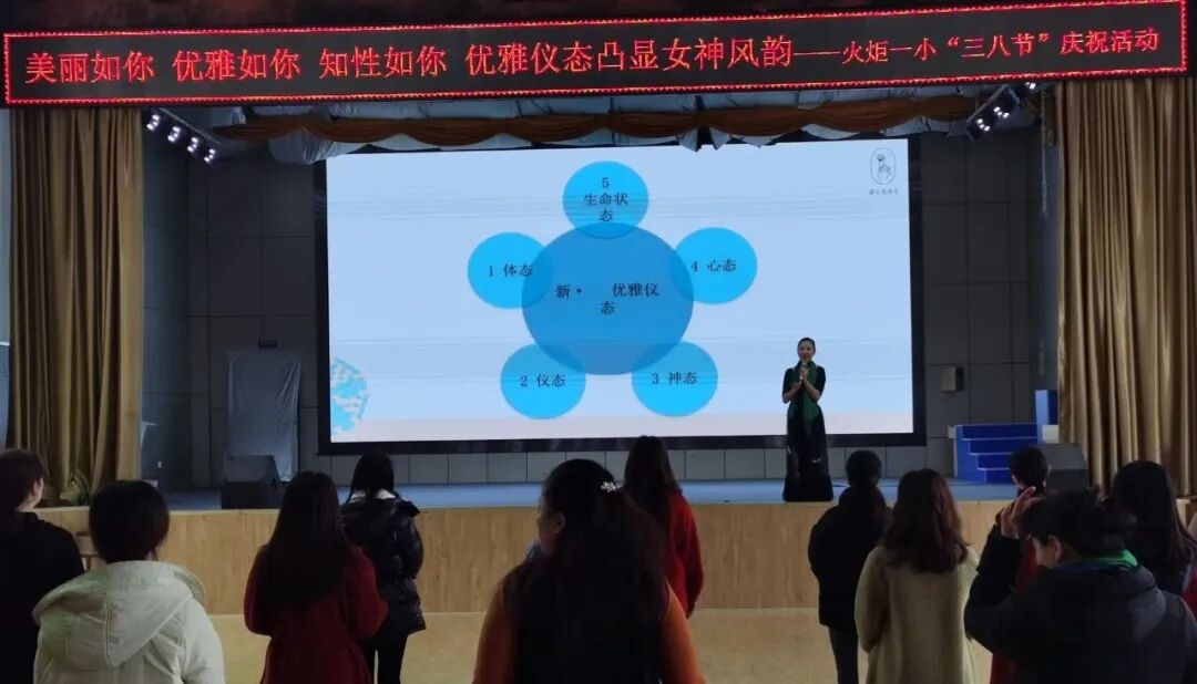 【火一动态】美丽如你  优雅如你  知性如你 丨火炬一小三八节致敬女神活动