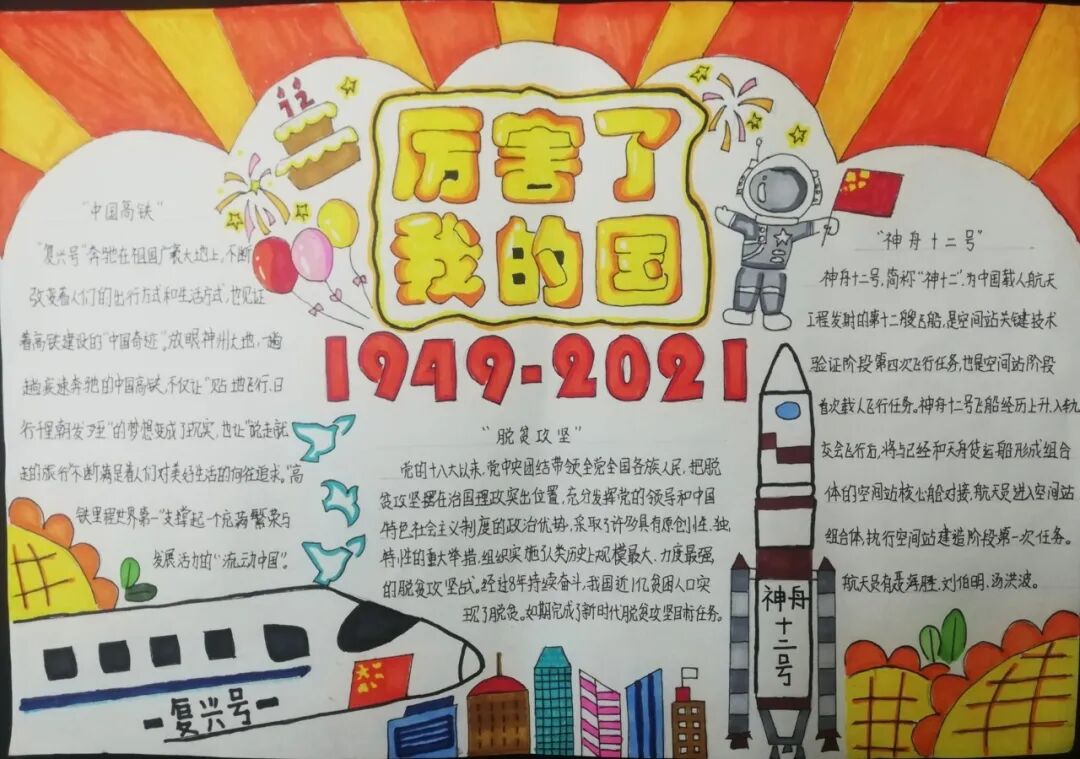 【火一动态】我爱您,我的国 |火炬一小2021年国庆综合实践活动