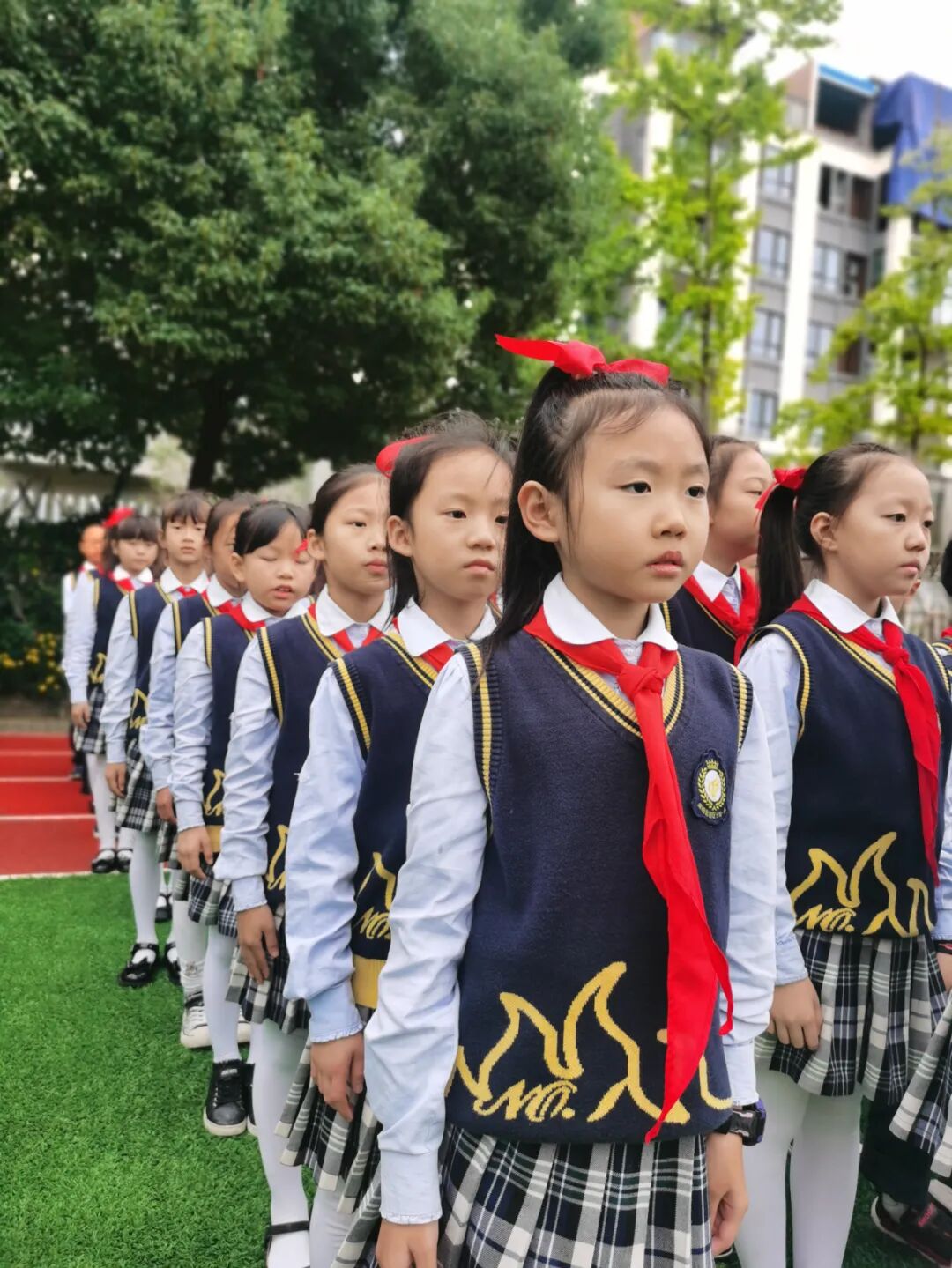【火一动态】火炬一小少先队检阅式|第72个少先队建队日活动