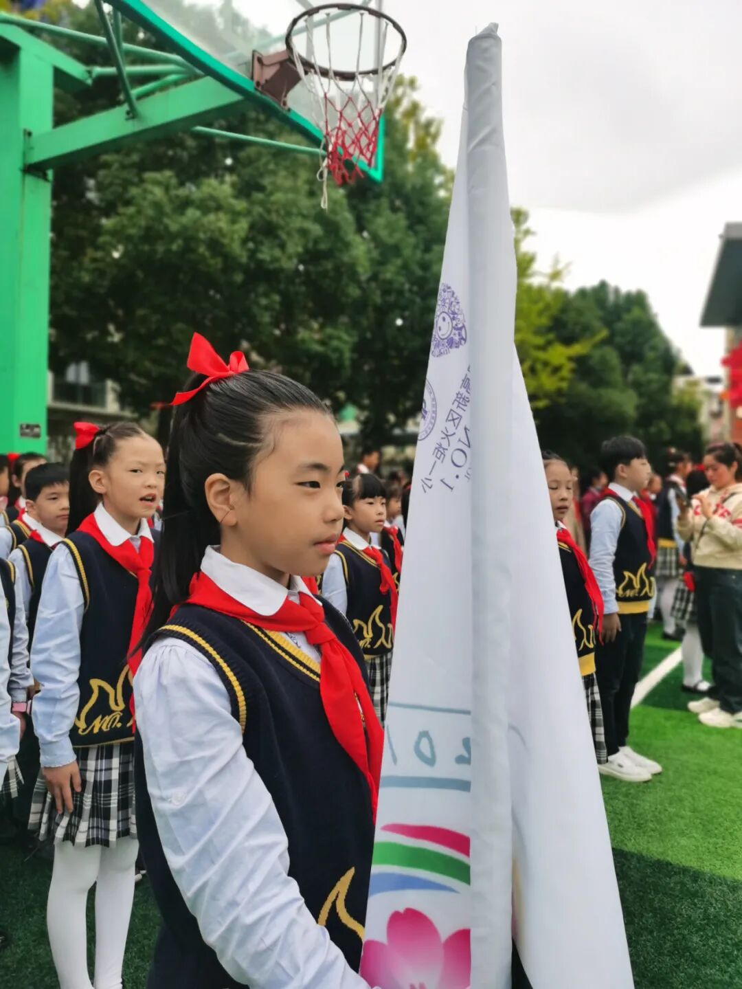 【火一动态】火炬一小少先队检阅式|第72个少先队建队日活动