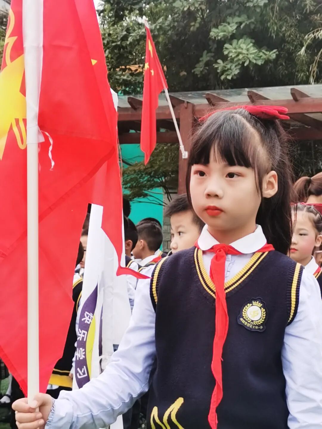 【火一动态】火炬一小少先队检阅式|第72个少先队建队日活动