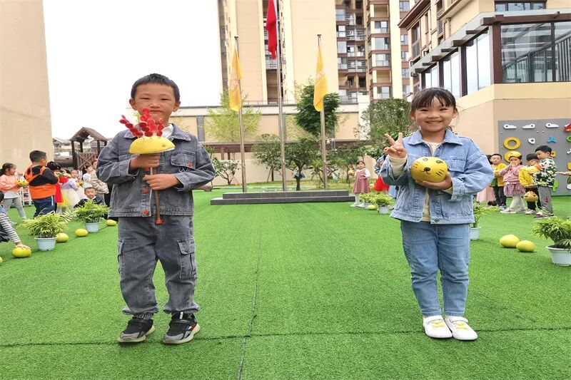 【一幼动态】秋日,与你“柚”戏|火炬一幼第一届“柚子节”活动