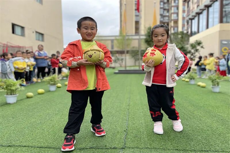 【一幼动态】秋日,与你“柚”戏|火炬一幼第一届“柚子节”活动