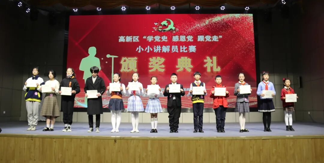 【火一动态】我校承办高新区“学党史、感党恩、跟党走小小讲解员大赛”活动