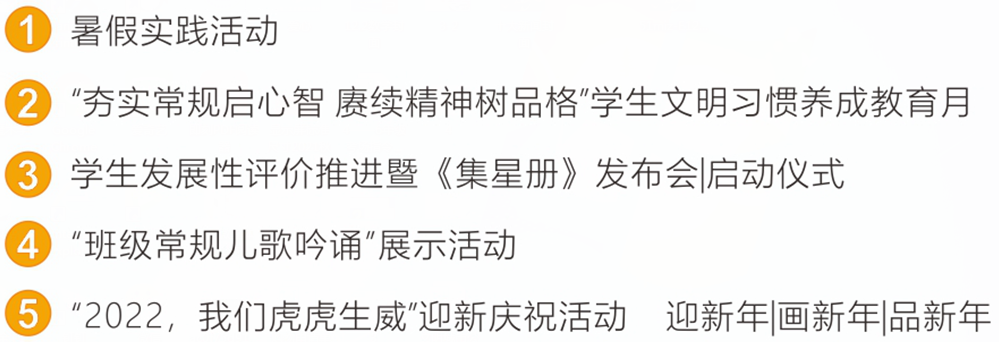 火炬一小2021年校园十大新闻 | 足迹·幸福