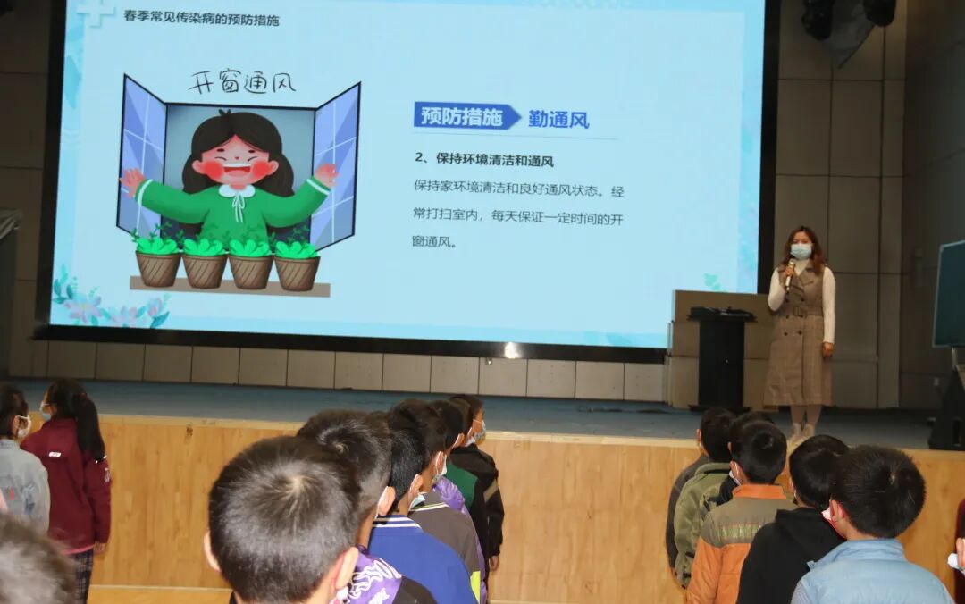 火一动态｜全校师生员工疫情健康教育活动