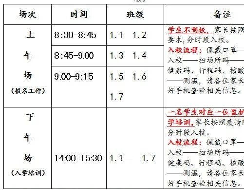 火一开学季｜开学时间定了，报名须知早知道