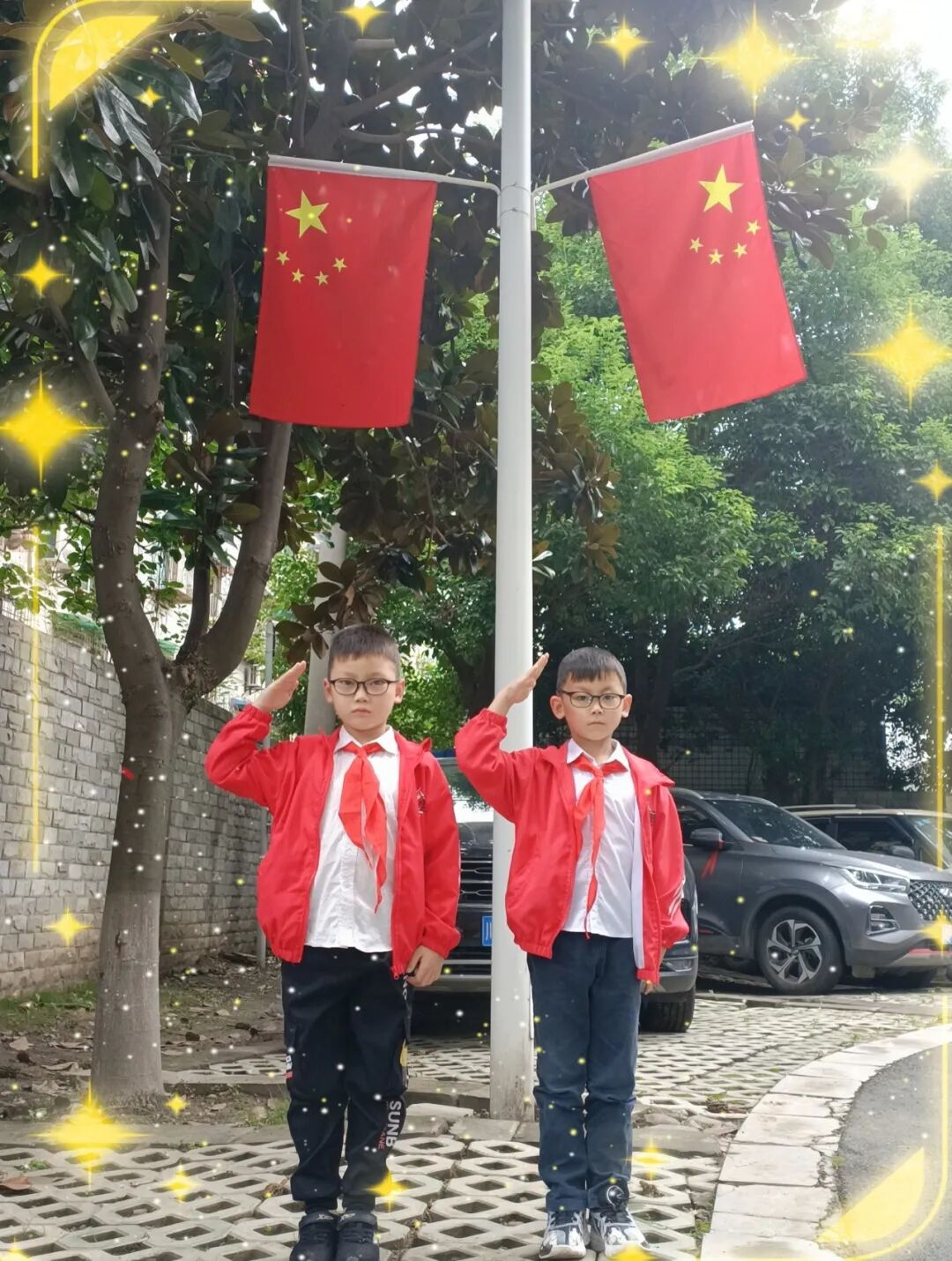 火一动态|同心筑梦贺华诞||2022秋国庆实践活动