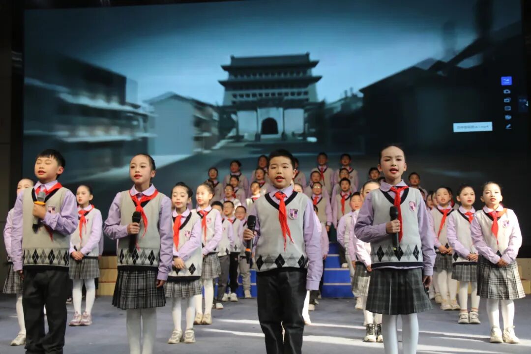 童声诵经典 幸福龘龘年 ——火炬一小2024迎新年系列活动