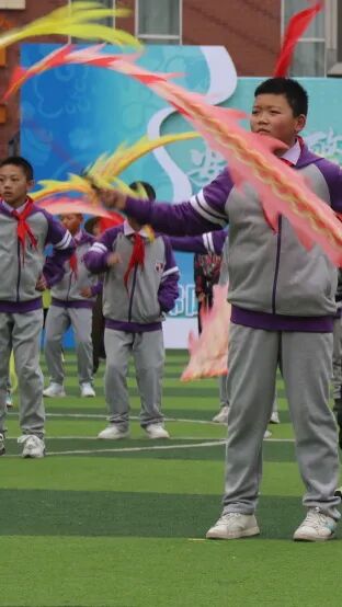 开学季丨神兽归“龙”,初春相见----2024年春火炬一小开学校园风景线