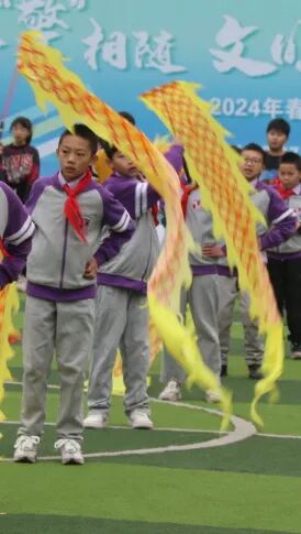 开学季丨神兽归“龙”,初春相见----2024年春火炬一小开学校园风景线