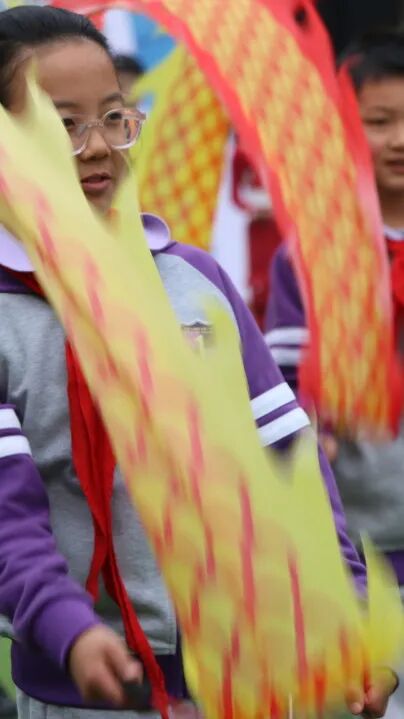 开学季丨神兽归“龙”,初春相见----2024年春火炬一小开学校园风景线