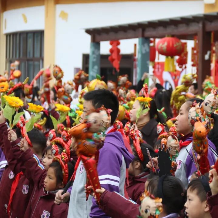 开学季丨神兽归“龙”,初春相见----2024年春火炬一小开学校园风景线