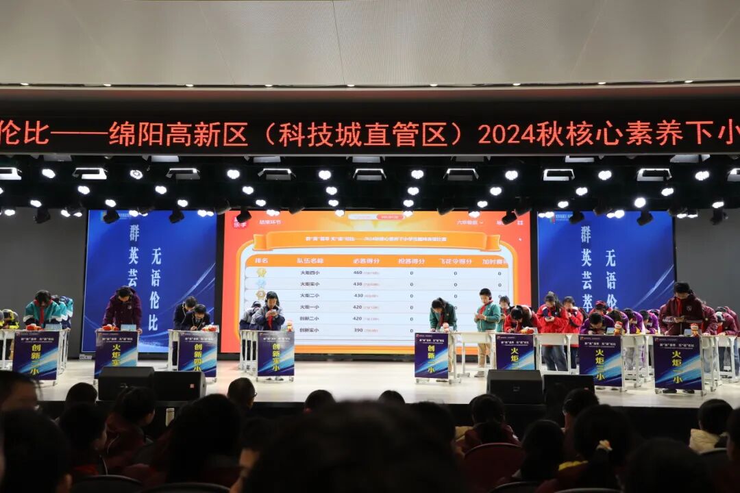 【‘英’你精彩·‘show’出风采】-高新区核心素养下小学生英语趣味比赛活动在火炬一小成功举办