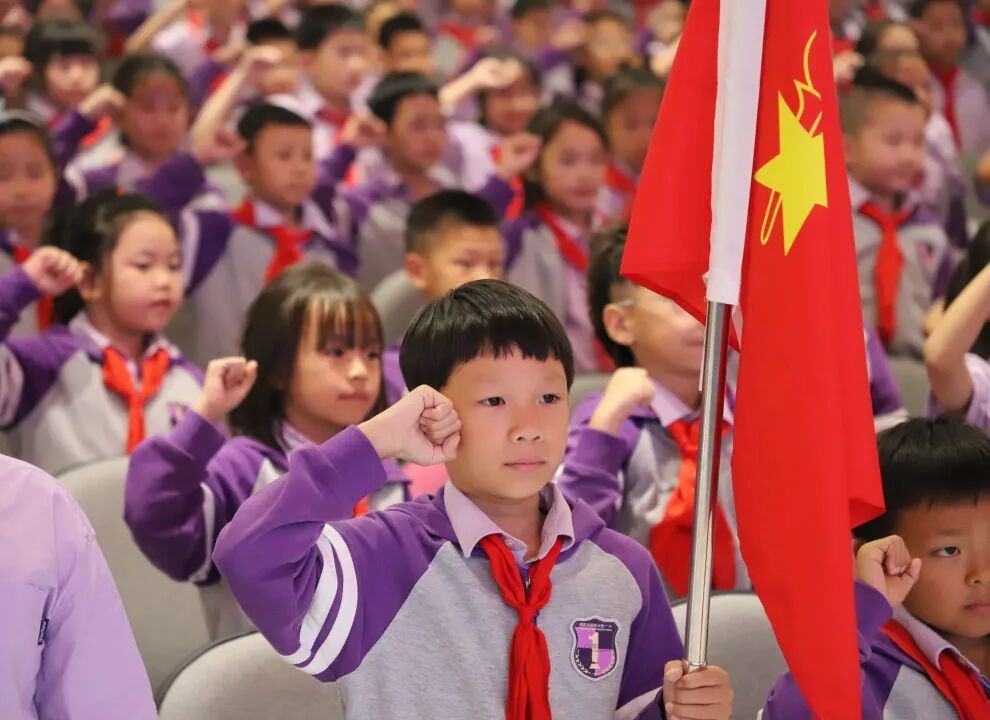 【强国复兴有我 争当新时代好少年】火一少年这样过建队日!仪式感拉满!