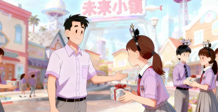 【上岗!】火炬一小“未来小镇”今日高燃启动,656名“小公民”荣耀上任!