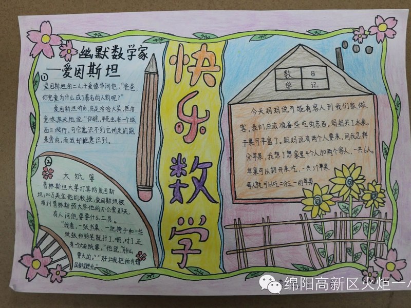 【竞赛节速递５】数学小报展评活动