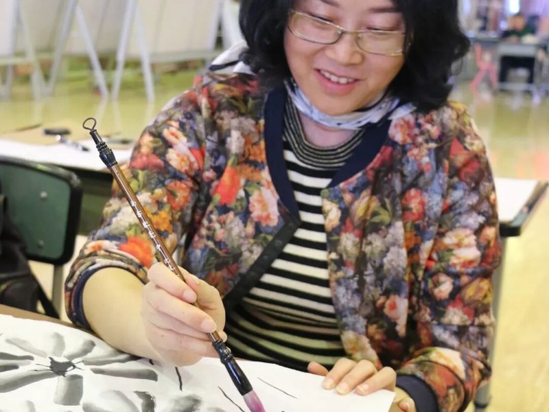 【火一动态】“水墨飘香”中国画 ——教师成长课程之国画基础培训